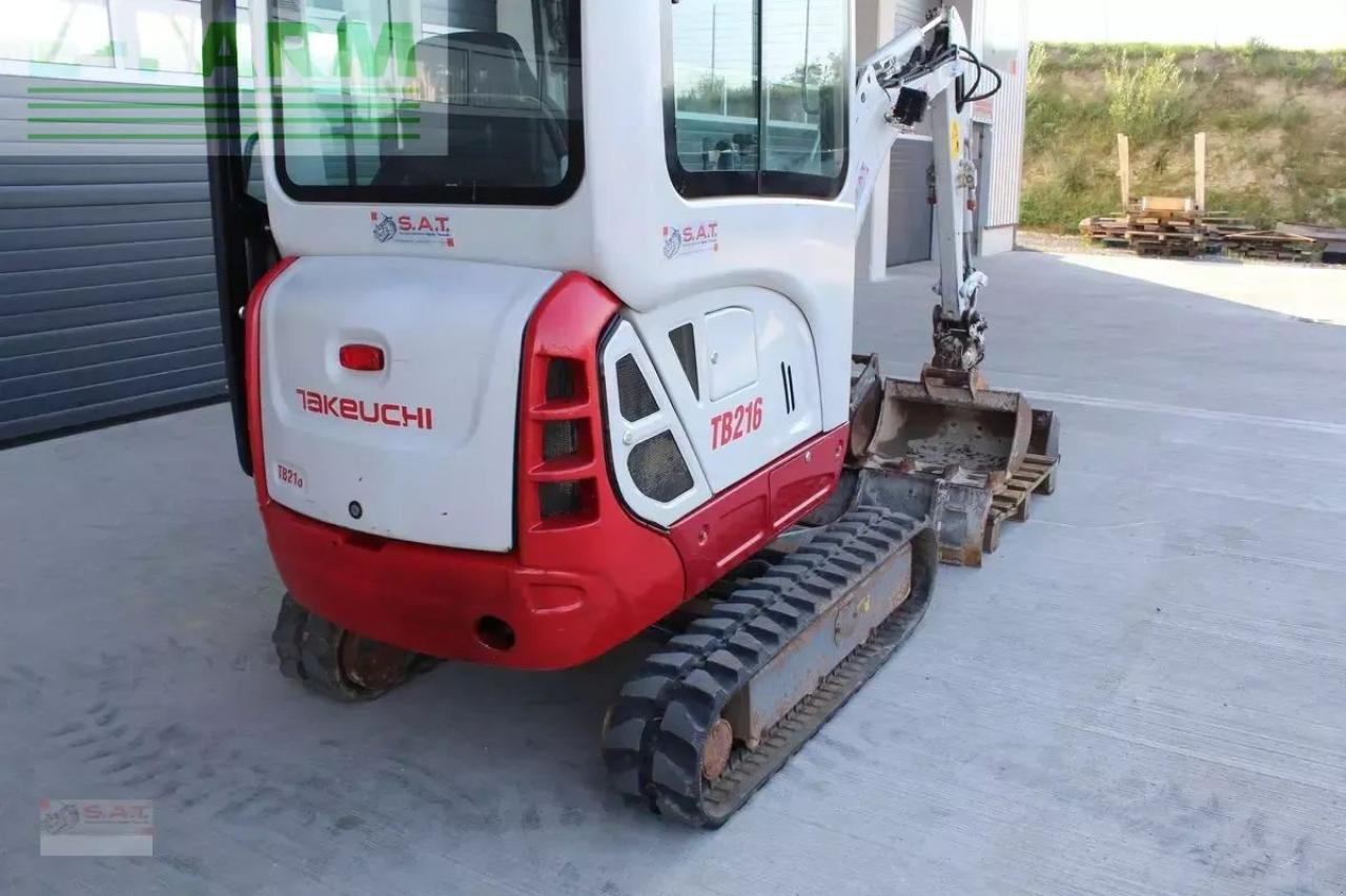 Mini pelle Takeuchi tb 216 mit powertilt und schnellwechsler: photos 14
