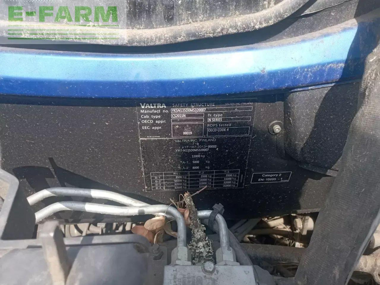 Valtra n 135 d smarttouch - Tracteur agricole: photos 4 Valtra n 135 d smarttouch - Tracteur agricole: photos 4