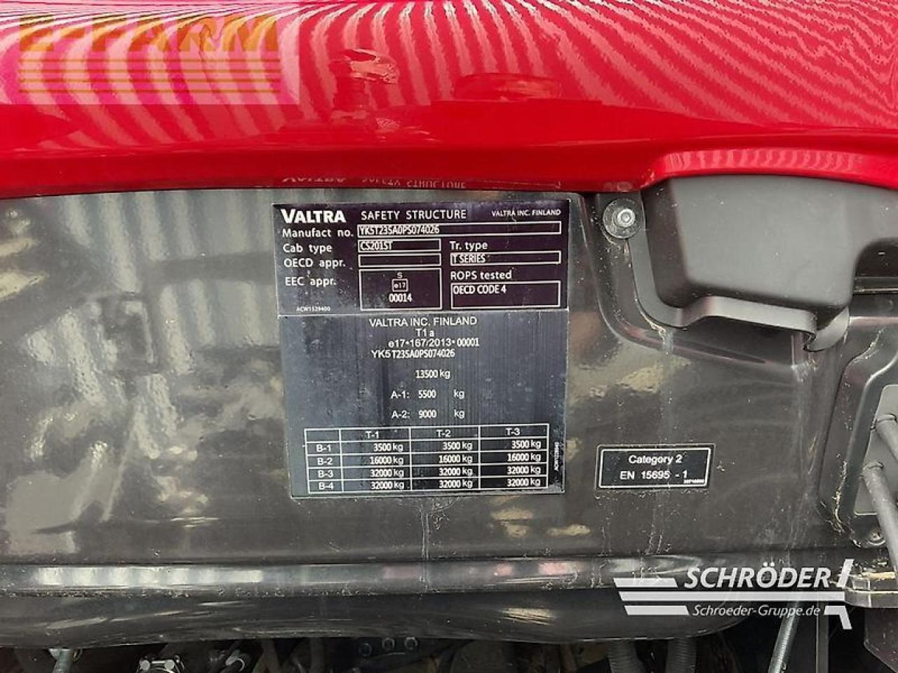Tracteur agricole Valtra t 235 a: photos 6