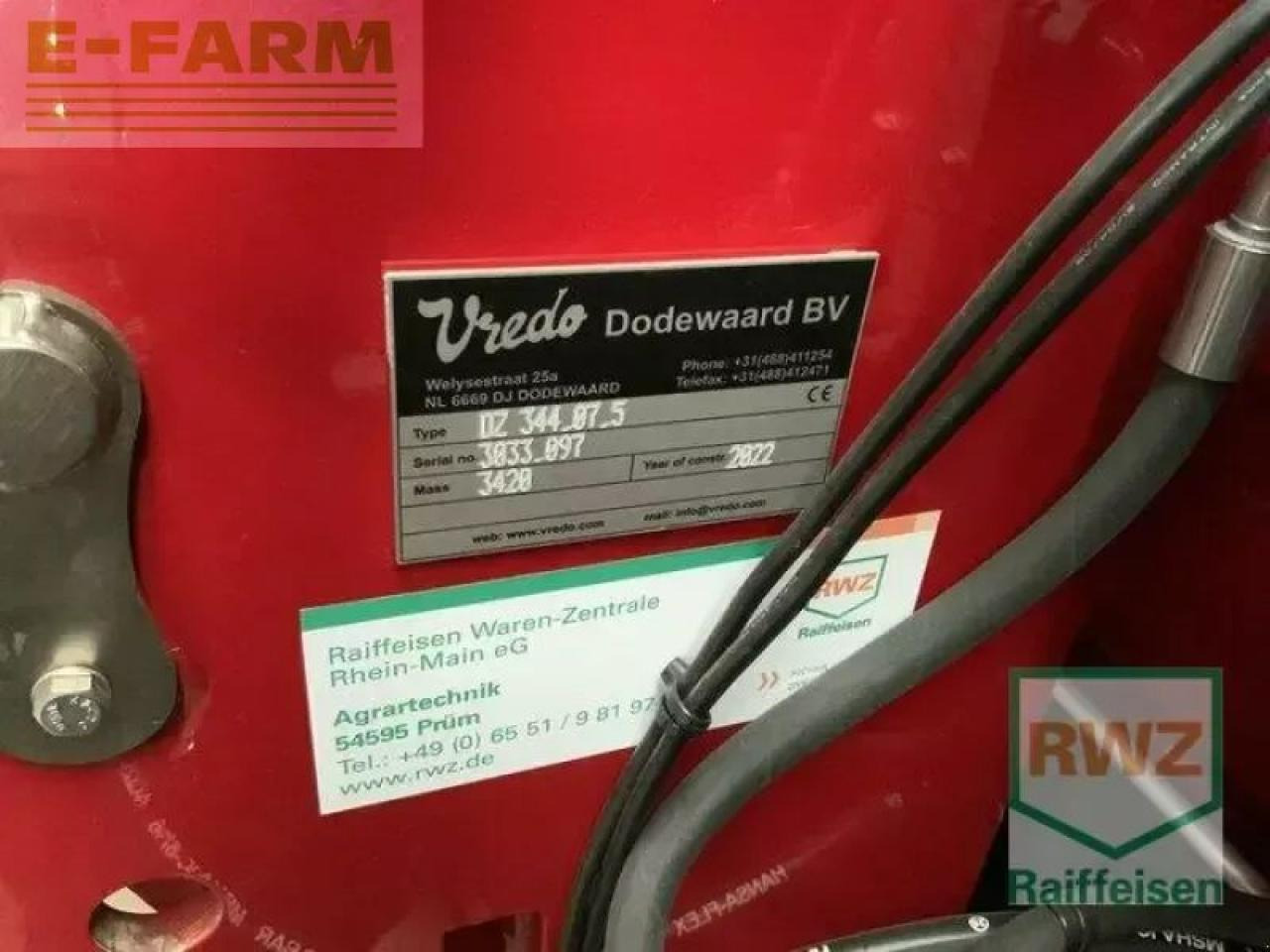 Vredo 344.07.5 agri twin - Semoir monograine: photos 4 Vredo 344.07.5 agri twin - Semoir monograine: photos 4