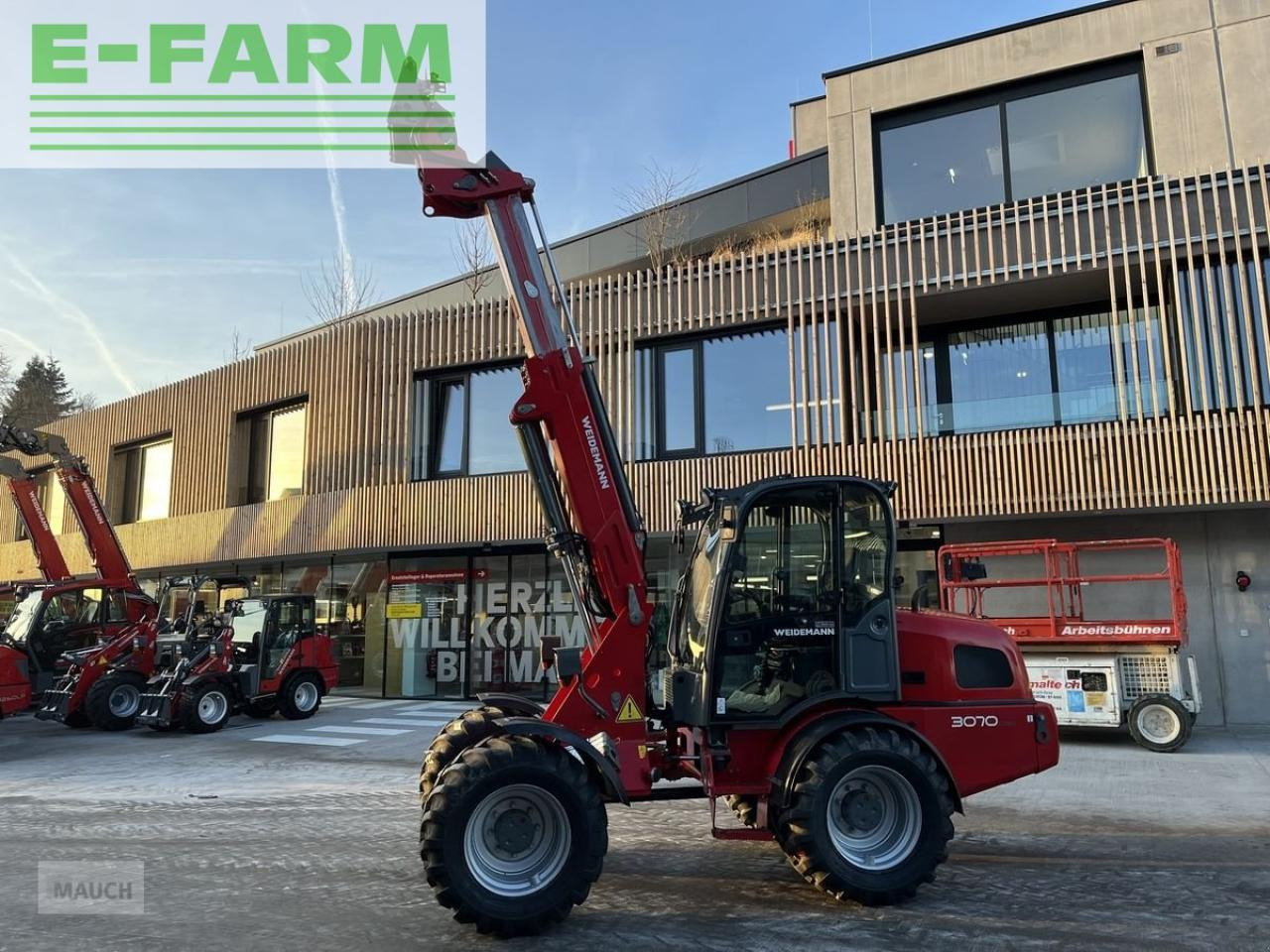 Weidemann 3070cx80 teleradlader 3100h, 30km/h 100l hydr. - Chargeuse sur pneus télescopique: photos 5 Weidemann 3070cx80 teleradlader 3100h, 30km/h 100l hydr. - Chargeuse sur pneus télescopique: photos 5