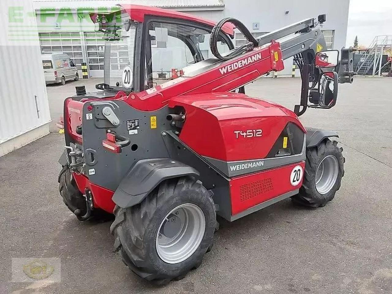 Weidemann t4512 18,4 kw (25 ps) - Chariot télescopique: photos 3 Weidemann t4512 18,4 kw (25 ps) - Chariot télescopique: photos 3