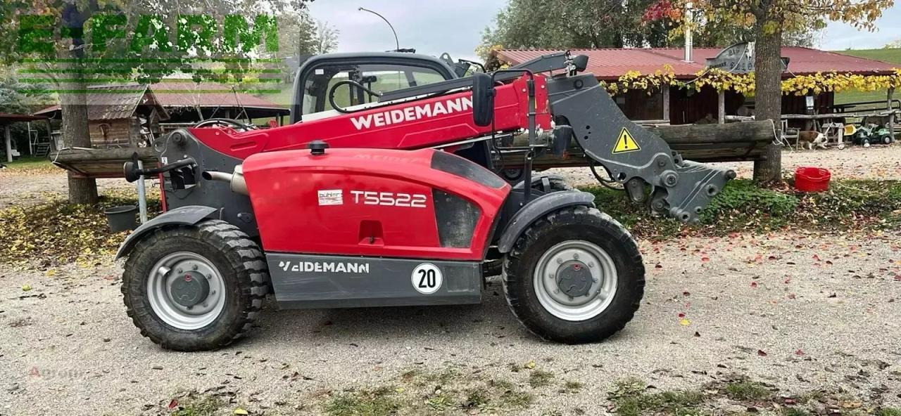 Weidemann t5522 - Chariot télescopique: photos 1 Weidemann t5522 - Chariot télescopique: photos 1