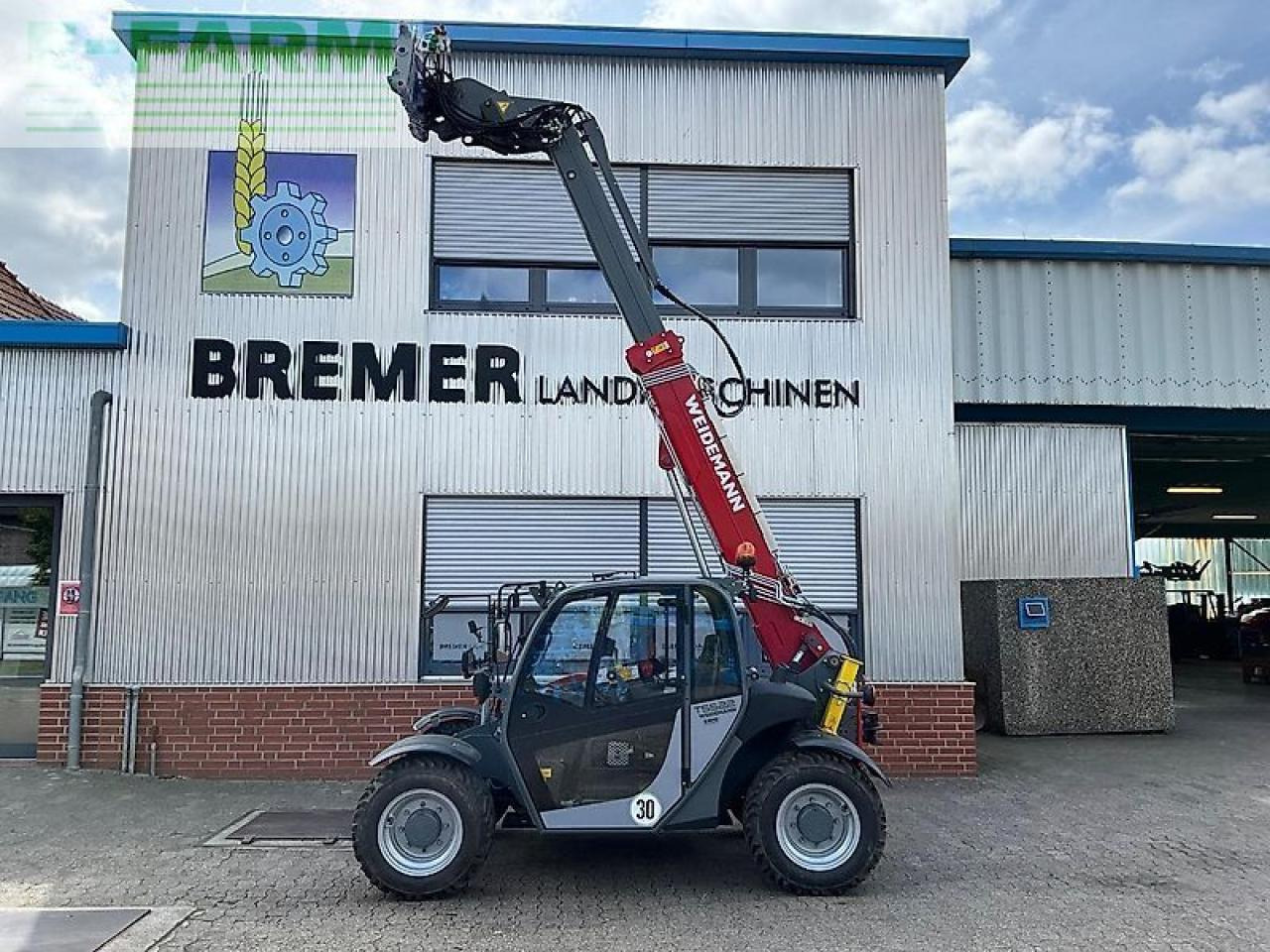 Weidemann t5522 nur 385std. vollausstattung - Chariot télescopique: photos 1 Weidemann t5522 nur 385std. vollausstattung - Chariot télescopique: photos 1