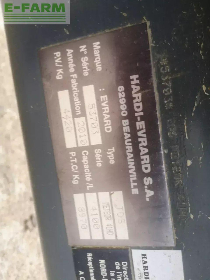 Pulvérisateur traîné meteor 4100: photos 10