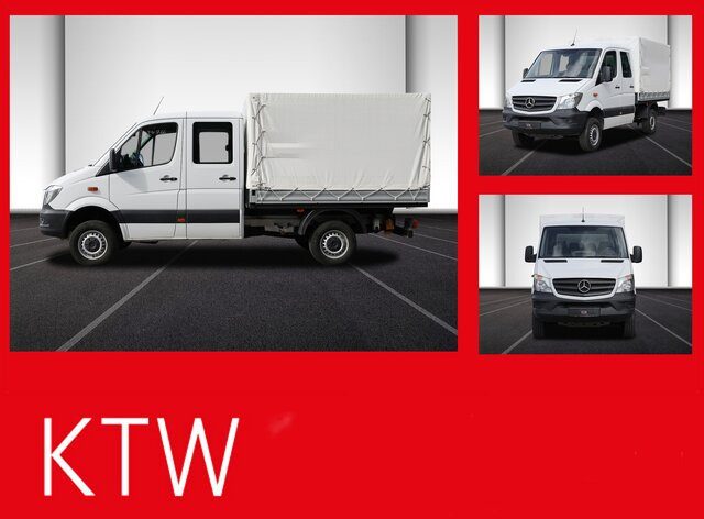 MERCEDES-BENZ Sprinter 316CDI DOKA,Allrad,AHK,Standhzg. - Utilitaire plateau baché, Utilitaire double cabine: photos 1 MERCEDES-BENZ Sprinter 316CDI DOKA,Allrad,AHK,Standhzg. - Utilitaire plateau baché, Utilitaire double cabine: photos 1