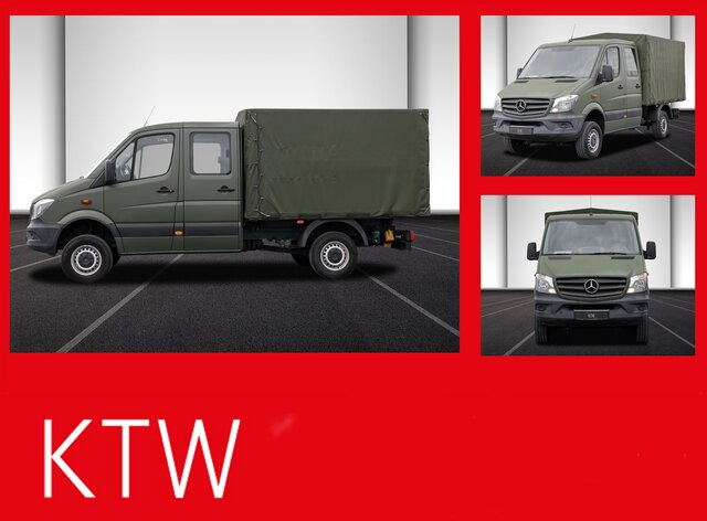 MERCEDES-BENZ Sprinter 316CDI DOKA,Allrad,Klima,Standheizung - Fourgon plateau, Utilitaire double cabine: photos 1 MERCEDES-BENZ Sprinter 316CDI DOKA,Allrad,Klima,Standheizung - Fourgon plateau, Utilitaire double cabine: photos 1