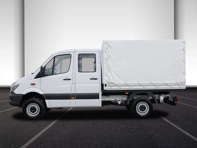 Fourgon plateau, Utilitaire double cabine MERCEDES-BENZ Sprinter 316CDI DOKA,Allrad,Klima,Standhzg.: photos 20