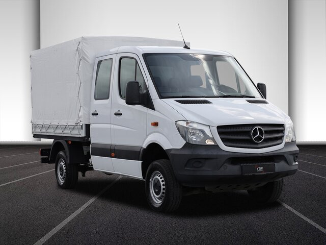 Fourgon plateau, Utilitaire double cabine MERCEDES-BENZ Sprinter 316CDI DOKA,Allrad,Klima,Standhzg.: photos 17