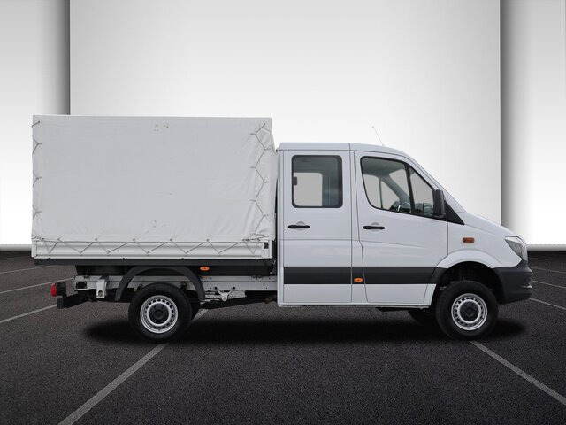 Fourgon plateau, Utilitaire double cabine MERCEDES-BENZ Sprinter 316CDI DOKA,Allrad,Klima,Standhzg.: photos 12