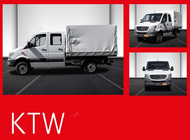 MERCEDES-BENZ Sprinter 316CDI DOKA,Allrad,Klima,Standhzg.... - Fourgon plateau, Utilitaire double cabine: photos 1 MERCEDES-BENZ Sprinter 316CDI DOKA,Allrad,Klima,Standhzg.... - Fourgon plateau, Utilitaire double cabine: photos 1