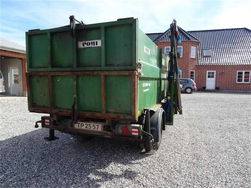 Remorque Pomi Renovo 8m3 med komprimator: photos 7 Remorque Pomi Renovo 8m3 med komprimator: photos 7