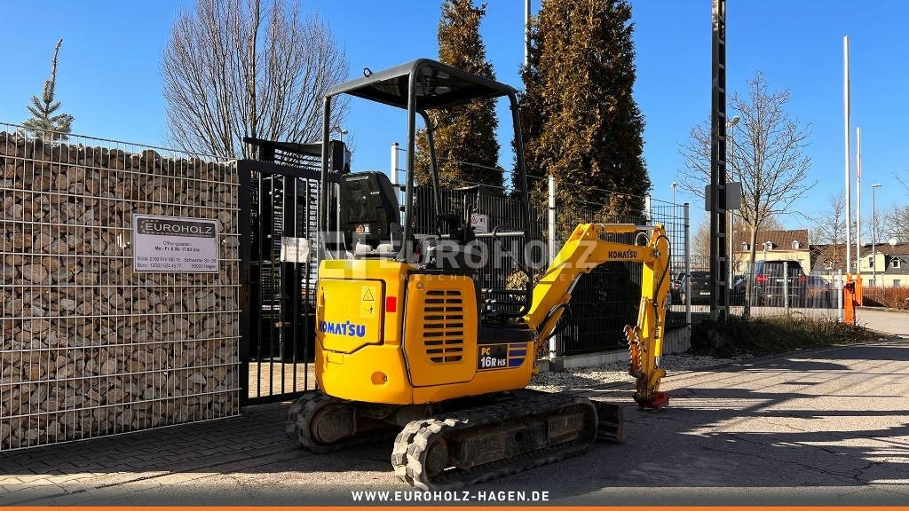 Komatsu Minibagger PC 16 R-3HS, Schnellwechsler MS01 - Mini pelle: photos 4 Komatsu Minibagger PC 16 R-3HS, Schnellwechsler MS01 - Mini pelle: photos 4