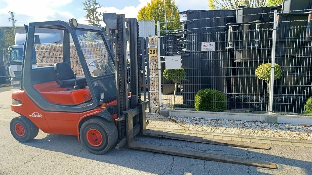 Chariot élévateur diesel Linde H 30 D, Duplex, Zusatzhydraulik, Palettengabel: photos 17