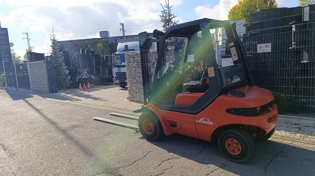 Chariot élévateur diesel Linde H 30 D, Duplex, Zusatzhydraulik, Palettengabel: photos 9