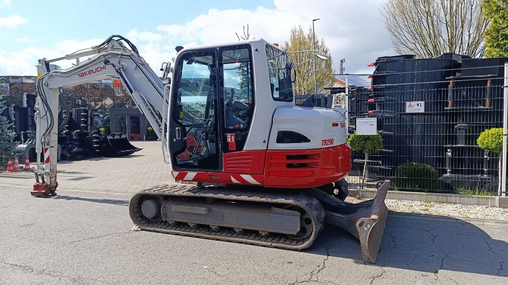 Takeuchi Minibagger TB 290 Schnellwechsler hydraulisch MS08 - Mini pelle: photos 4 Takeuchi Minibagger TB 290 Schnellwechsler hydraulisch MS08 - Mini pelle: photos 4