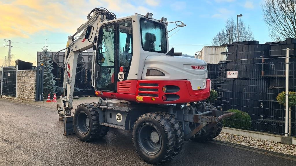 Pelle sur pneus Takeuchi TB 295 W, Powertilt, Schnellwechsler MS08, Klima: photos 27