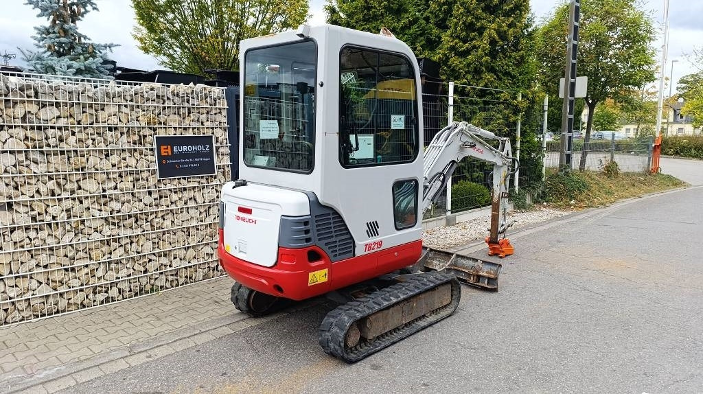 Takeuchi TB219, Minibagger mit neuem Schnellwechsler MS 03 - Mini pelle: photos 5 Takeuchi TB219, Minibagger mit neuem Schnellwechsler MS 03 - Mini pelle: photos 5