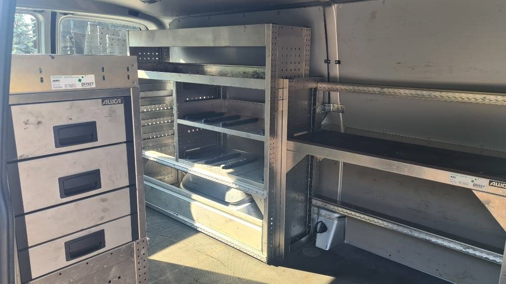 Fourgon grand volume Volkswagen T5 2.0 TDI, Kasten, Werkstattschränke, Klima, AHK: photos 7