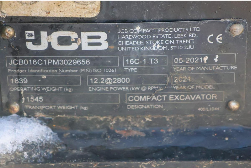 JCB 16C-1 Minibagger - Pelle: photos 4 JCB 16C-1 Minibagger - Pelle: photos 4