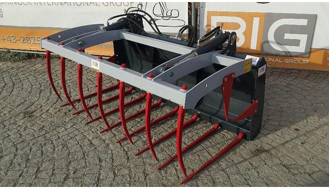 Krokodilgabel / Krokodilzange 180 cm mit Terex TL80/TL100 Aufnahme - Frame/ Châssis: photos 1 Krokodilgabel / Krokodilzange 180 cm mit Terex TL80/TL100 Aufnahme - Frame/ Châssis: photos 1