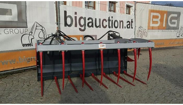 Krokodilgabel / Krokodilzange 180 cm mit Terex TL80/TL100 Aufnahme - Frame/ Châssis: photos 4 Krokodilgabel / Krokodilzange 180 cm mit Terex TL80/TL100 Aufnahme - Frame/ Châssis: photos 4