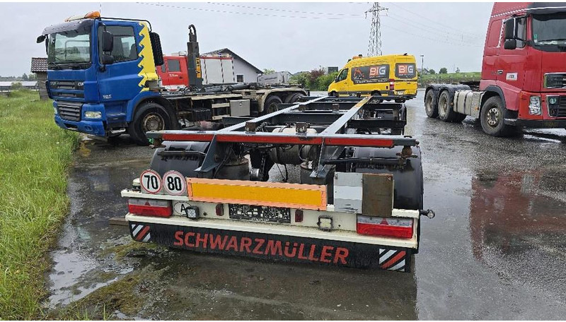 Remorque porte-conteneur/ Caisse mobile Schwarzmüller AZ S08 Container Lafette: photos 18