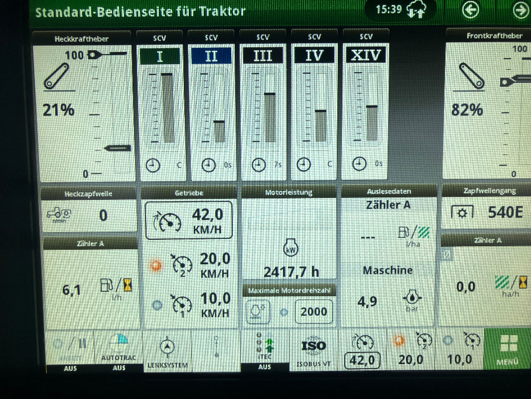 John Deere 6R185 - Tracteur agricole: photos 2 John Deere 6R185 - Tracteur agricole: photos 2