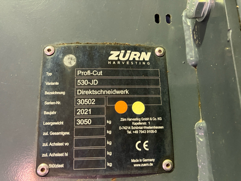Zürn Profi-Cut 530 - Moissonneuse-batteuse: photos 3 Zürn Profi-Cut 530 - Moissonneuse-batteuse: photos 3