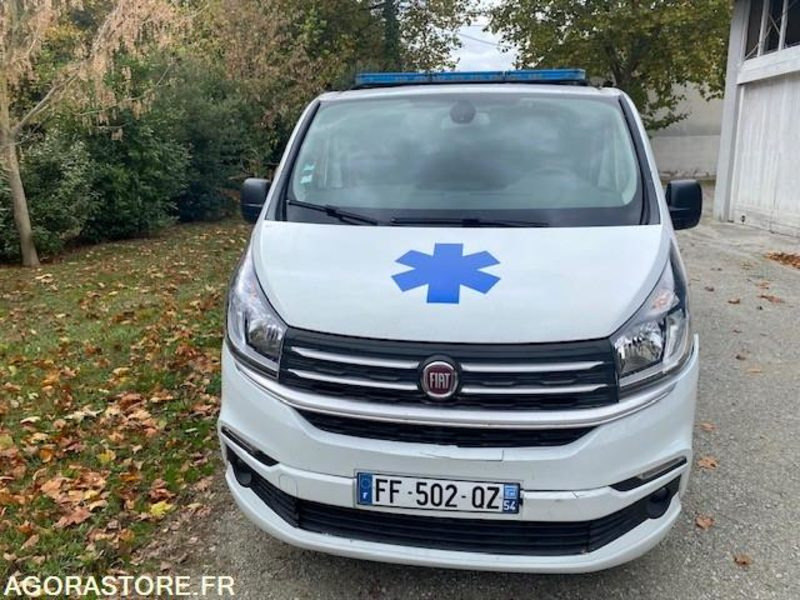 AMBULANCE FIAT TALENTO L1H1 120 CV - 2019 - 121 000km - Ambulance: photos 1 AMBULANCE FIAT TALENTO L1H1 120 CV - 2019 - 121 000km - Ambulance: photos 1
