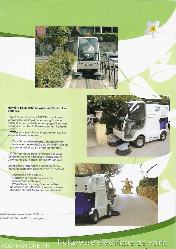 Balayeuse de voirie BALAYEUSE ELECTRIQUE ECO 36: photos 9 Balayeuse de voirie BALAYEUSE ELECTRIQUE ECO 36: photos 9