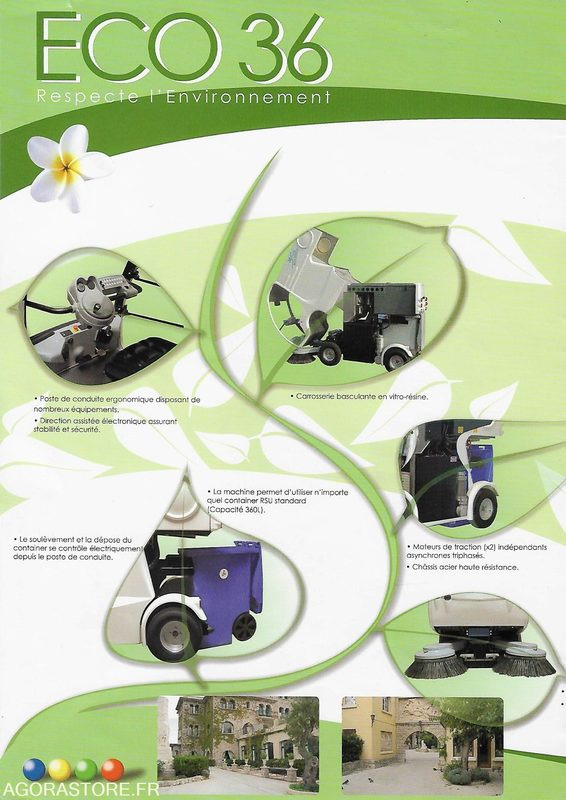 Balayeuse de voirie BALAYEUSE ELECTRIQUE ECO 36: photos 8 Balayeuse de voirie BALAYEUSE ELECTRIQUE ECO 36: photos 8
