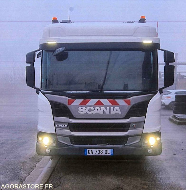 BOM SCANIA L340 71926 kms 2021 GNV - Benne à ordures ménagères: photos 1 BOM SCANIA L340 71926 kms 2021 GNV - Benne à ordures ménagères: photos 1