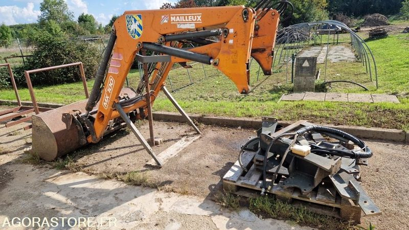 CHARGEUR MAILLEUX MX 100 - Tracteur agricole: photos 2 CHARGEUR MAILLEUX MX 100 - Tracteur agricole: photos 2