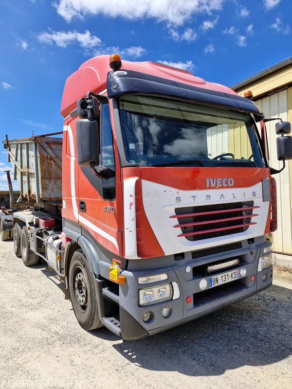 IVECO polybenne STRALIS 480, mines ok 2026 avec benne engrais - Camion: photos 1 IVECO polybenne STRALIS 480, mines ok 2026 avec benne engrais - Camion: photos 1