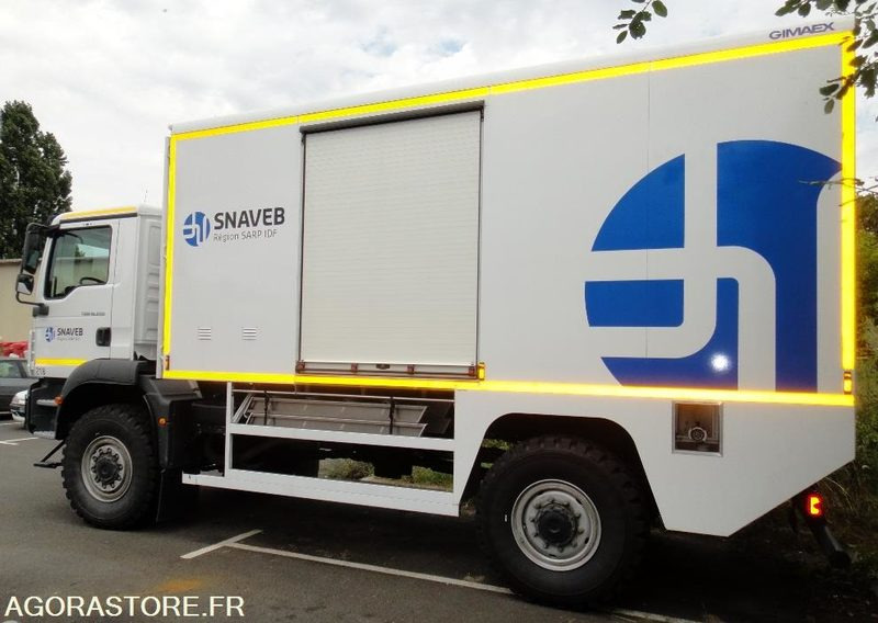 MAN TGM 4X4 18.250 Fourgon GIMAEX VASP 2011 212000Km ROULANT PRO UNIQUEMENT - Camion: photos 4 MAN TGM 4X4 18.250 Fourgon GIMAEX VASP 2011 212000Km ROULANT PRO UNIQUEMENT - Camion: photos 4