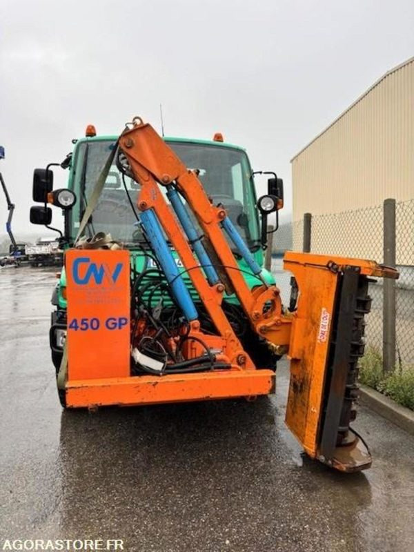Camion MERCEDES UNIMOG U300C VERSION COMMUNALE 2003 38210 KM + EPAREUSE CMV 450GP: photos 11