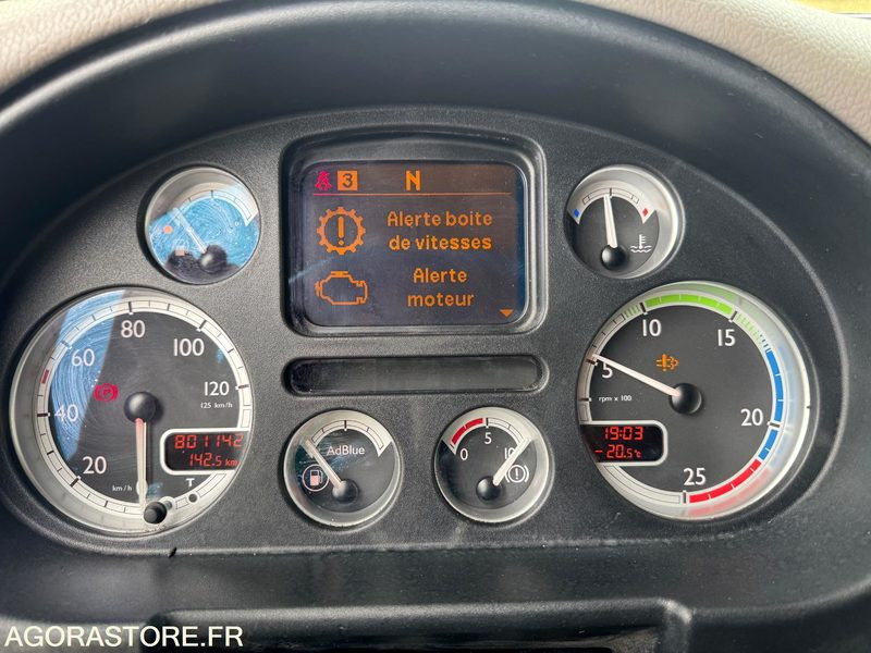Porteur DAF CF460 19T Ampliroll GUIMA - 2009 - 801000km - crédit-bail Porteur DAF CF460 19T Ampliroll GUIMA - 2009 - 801000km: photos 10