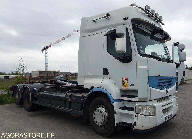 Camion ampliroll Renault lander 450dxi 2008 490000km - Camion ampliroll: photos 1 Camion ampliroll Renault lander 450dxi 2008 490000km - Camion ampliroll: photos 1