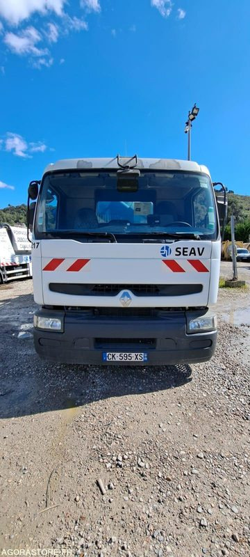 HYDROCUREUR HUWER RENAULT 18T 2005 CK595XS (VENTE UNIQUEMENT EXPORT) - Camion hydrocureur: photos 1 HYDROCUREUR HUWER RENAULT 18T 2005 CK595XS (VENTE UNIQUEMENT EXPORT) - Camion hydrocureur: photos 1