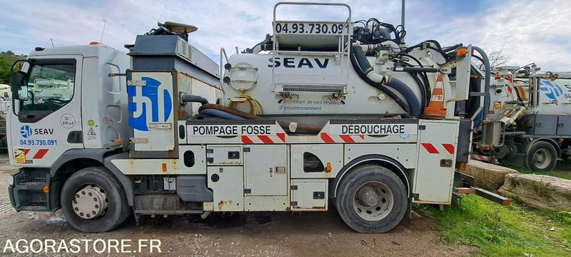 HYDROCUREUR RIVARD RENAULT 2006 CK577XS (VENTE UNIQUEMENT EXPORT) - Camion hydrocureur: photos 2 HYDROCUREUR RIVARD RENAULT 2006 CK577XS (VENTE UNIQUEMENT EXPORT) - Camion hydrocureur: photos 2