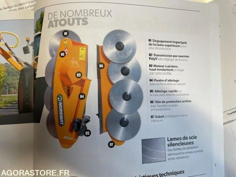 LAMIER ELISS 4EL V2 - Broyeur à axe horizontal: photos 1 LAMIER ELISS 4EL V2 - Broyeur à axe horizontal: photos 1
