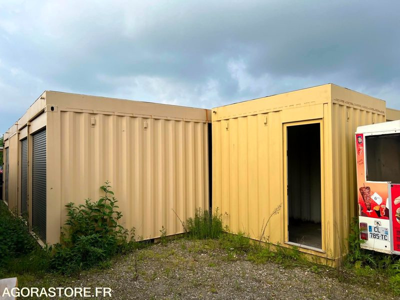 Lot 3 container habitat - Conteneur comme habitat: photos 1 Lot 3 container habitat - Conteneur comme habitat: photos 1