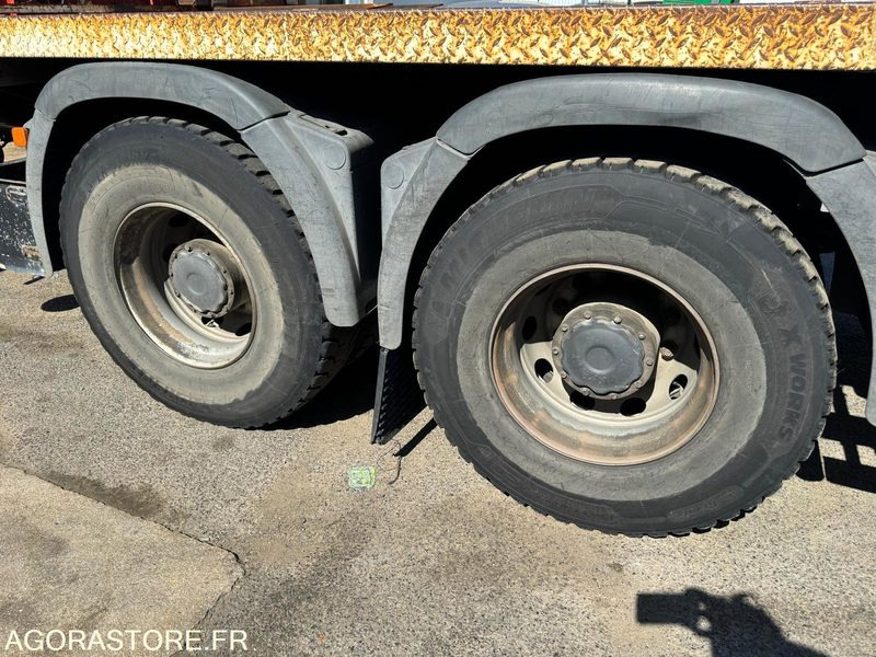 MAN TGS 26.360 - PLATEAU GRUE PALFINGER PK16002 - 26T - 2012 / 445000 KM - Camion plateau: photos 4 MAN TGS 26.360 - PLATEAU GRUE PALFINGER PK16002 - 26T - 2012 / 445000 KM - Camion plateau: photos 4