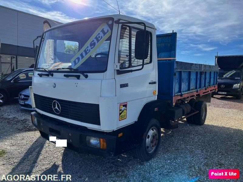 Utilitaire benne MERCEDES 809 D BENNE 7T5 - 1990 - 186 490km NOMBREUX TRAVAUX EFFECTUES/FACTURES: photos 1