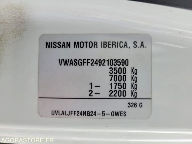 Benne à ordures ménagères Mini benne à ordures ménagères NISSAN DIESEL AK-906-PP POUR PIECES: photos 16