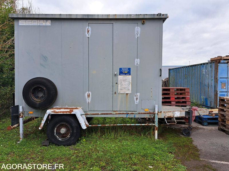 REMORQUE EQUIPEE TRANSFORMATEUR - Matériel de chantier, Remorque: photos 1 REMORQUE EQUIPEE TRANSFORMATEUR - Matériel de chantier, Remorque: photos 1