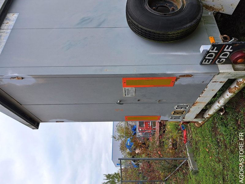 REMORQUE EQUIPEE TRANSFORMATEUR - Matériel de chantier, Remorque: photos 4 REMORQUE EQUIPEE TRANSFORMATEUR - Matériel de chantier, Remorque: photos 4