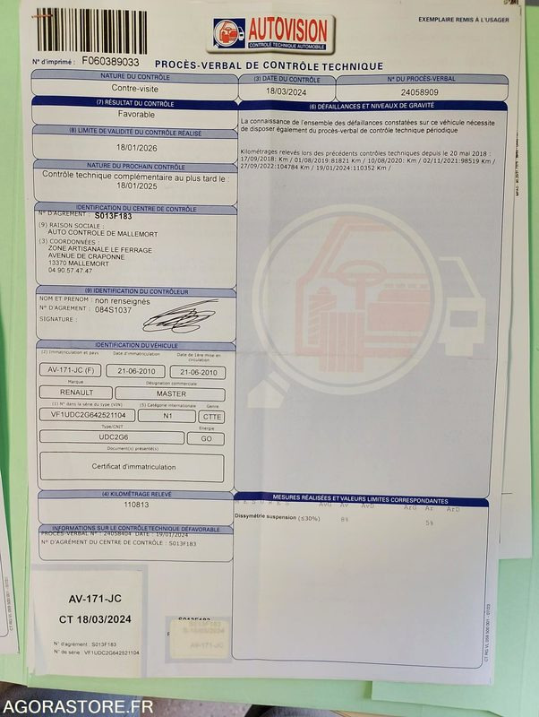 Utilitaire benne RENAULT MASTER BENNE: photos 10