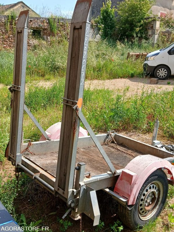 Remorque PORTE ROULEAU HUBIERE - Remorque porte engin: photos 2 Remorque PORTE ROULEAU HUBIERE - Remorque porte engin: photos 2